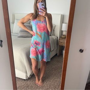 Floral multicolor dress